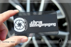 My Metal Business Card | Mmbc Quick Metal Card Black Metal With Modern Design 24 Hour Production