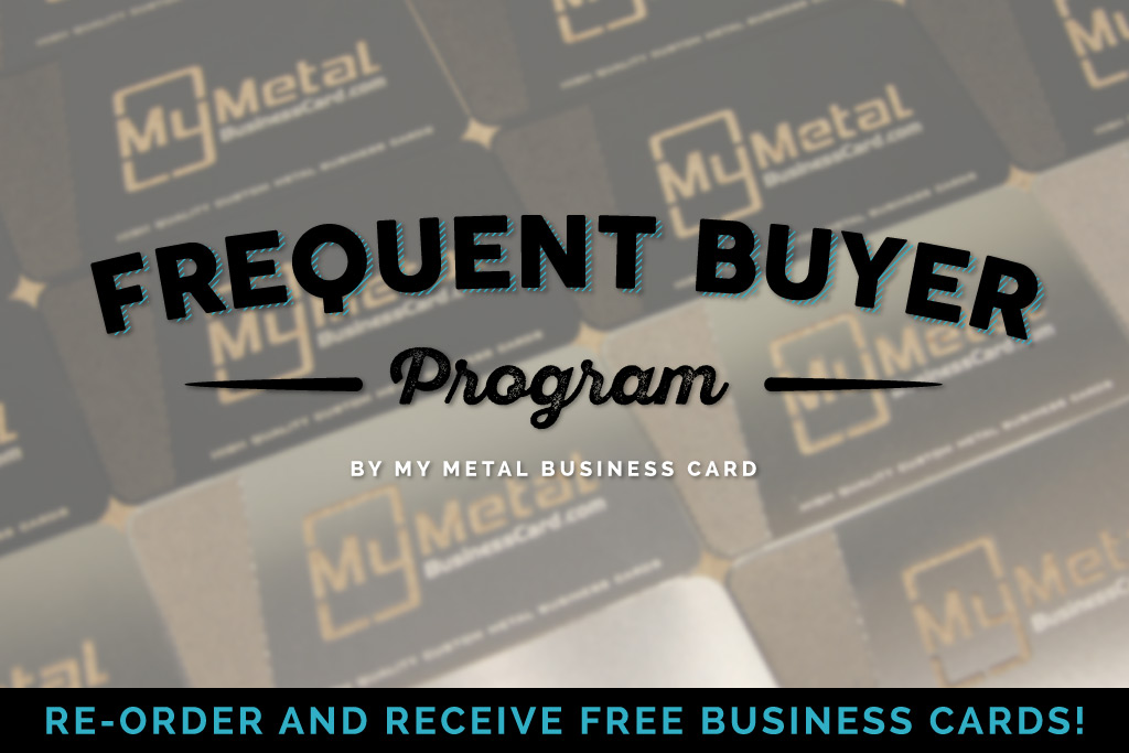 My Metal Business Card | Mmbc Frequent Buyer Program