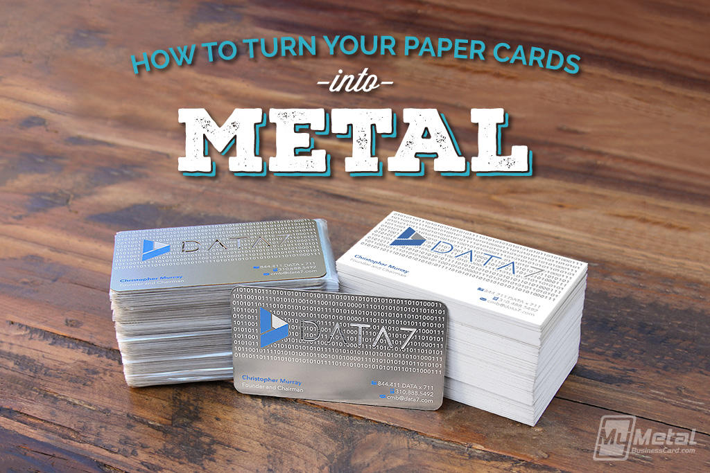 My Metal Business Card | Mmbc How To Turn Your Paper Business Cards Into Metal Business Cards