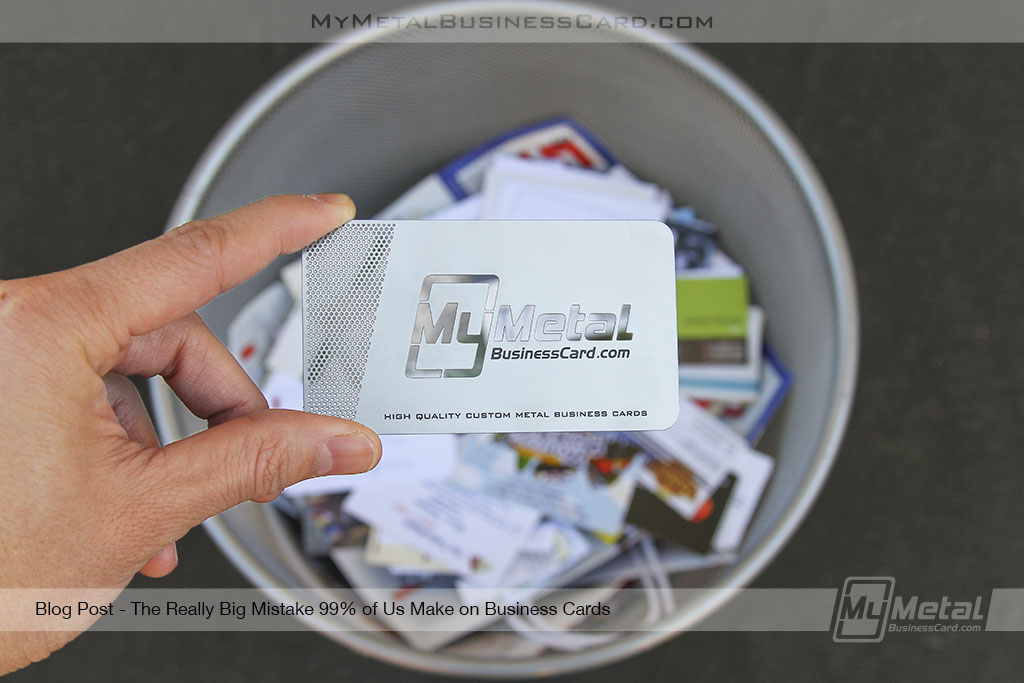 My Metal Business Card | Mmbc The Really Big Mistake 99 Percent Of Us Make On Business Cards