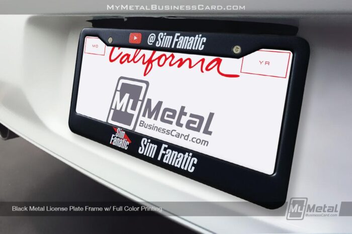 custom plate frame
