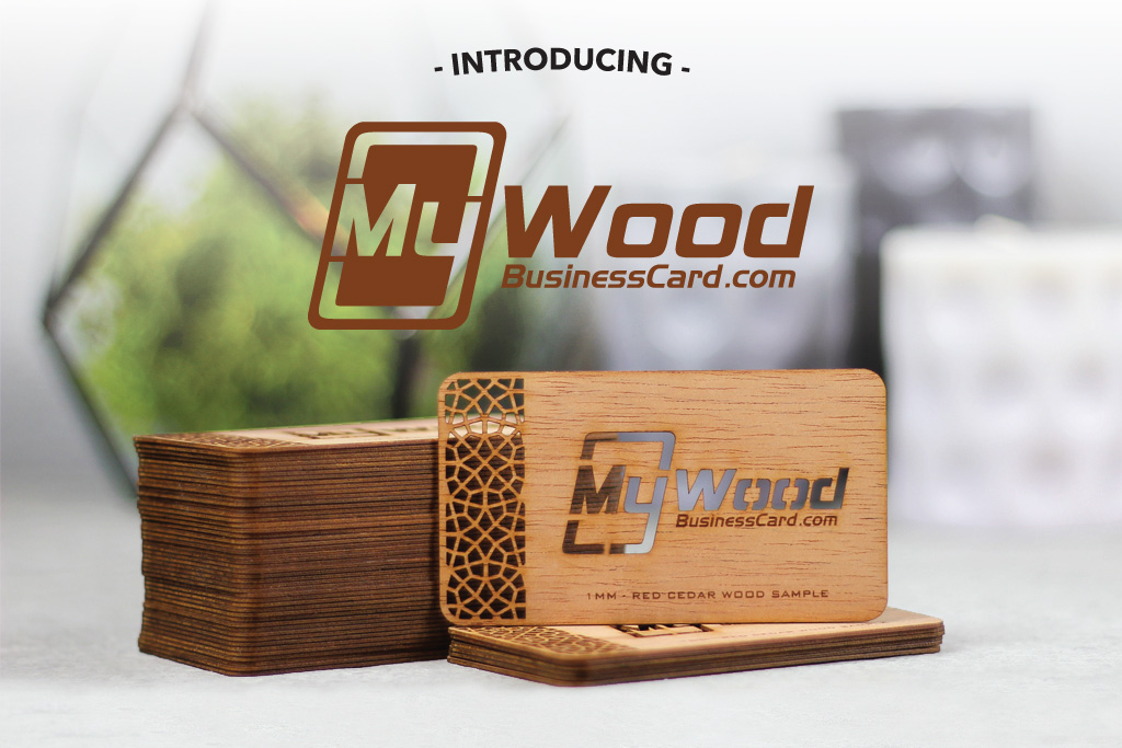 My Metal Business Card | Introducing Wood Business Cards