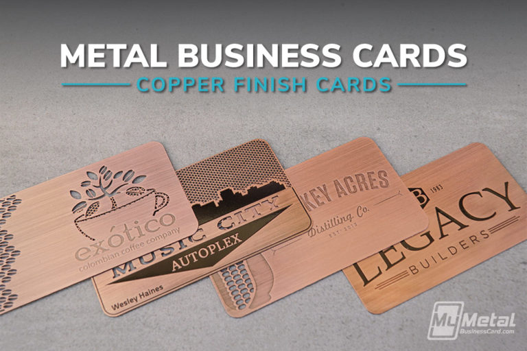 Copper Business Cards Metal Business Cards My Metal Business Card