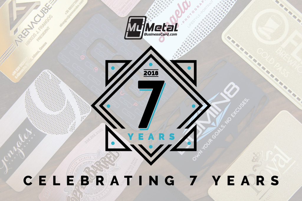 My Metal Business Card | Mmbc 7 Year Anniversary