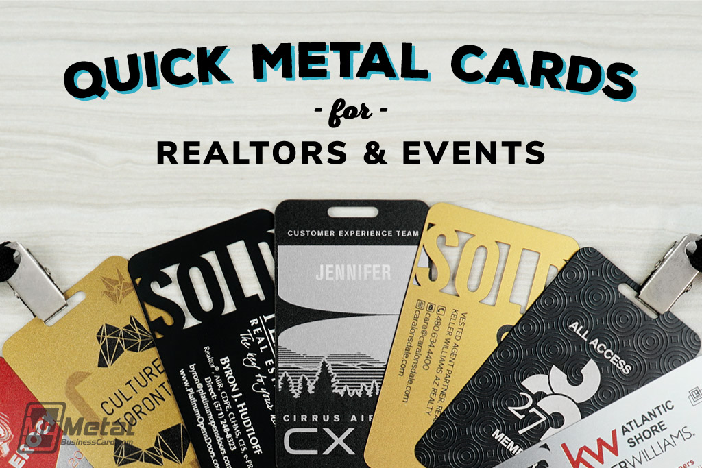 My Metal Business Card | Quick Metal Cards For Realtors And Events 0519