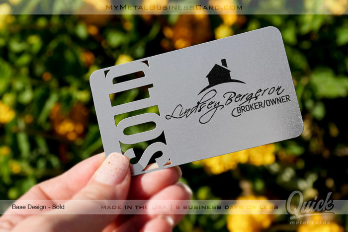 Introducing New Quick Business Cards For Realtors And Events In 3 Exclusive Metal Finishes