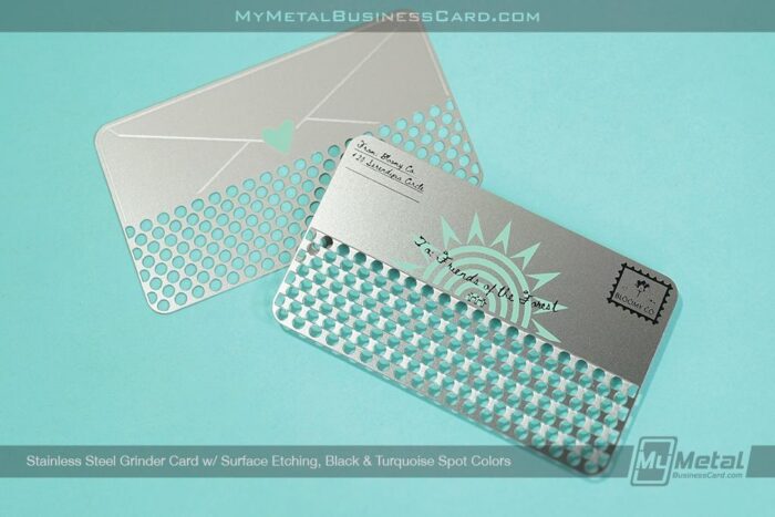 stainless steel grinder card