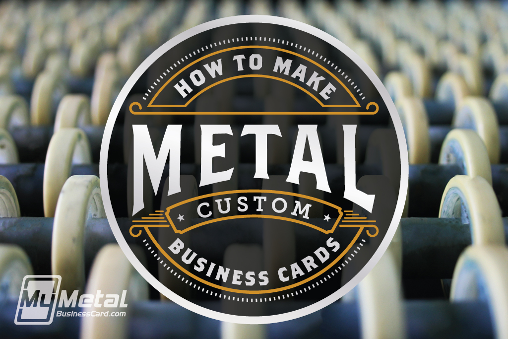 My Metal Business Card | How To Make Metal Business Cards 0819