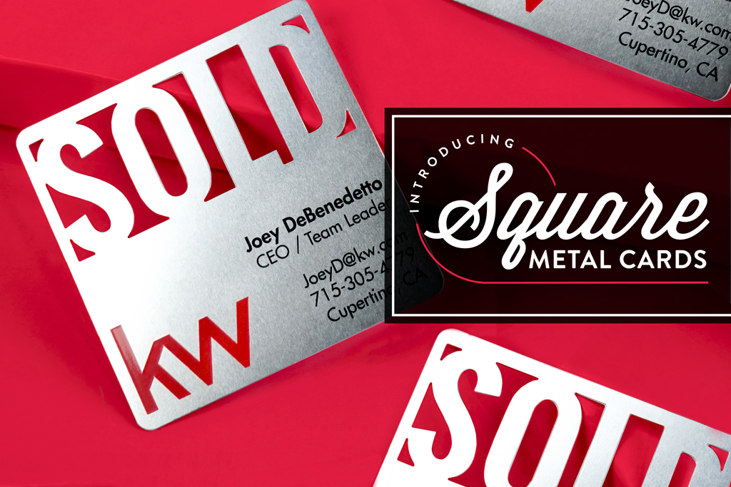 My Metal Business Card | Square Metal Card 20 Percent Off