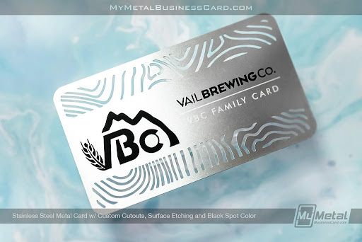 Stainless Steel Metal Card For Breweries