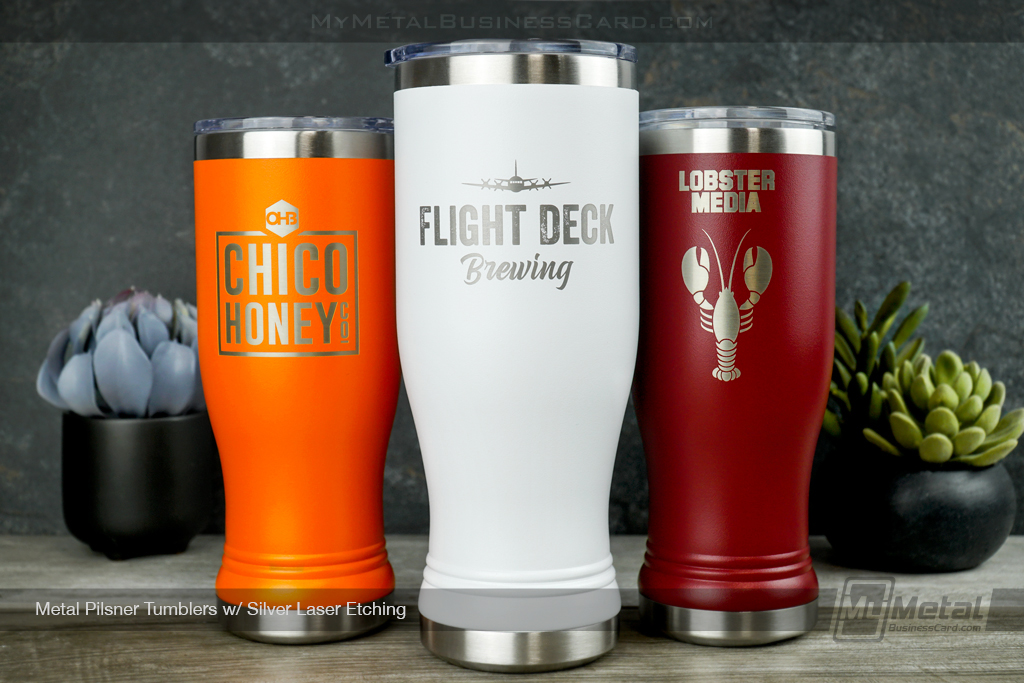 15+ Personalized Custom Metal Tumblers With Your Logo Laser-Engraved ...