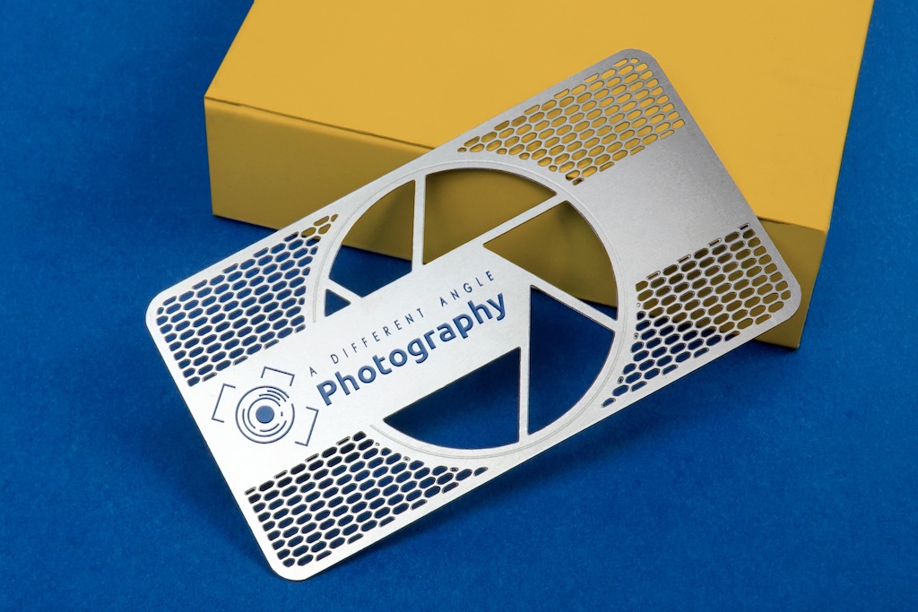 My Metal Business Card - Photography Stainless Steel Card 1024
