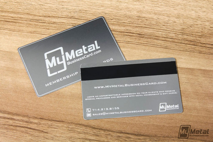 My Metal Business Card | Magnetic Stripe