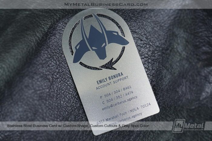 Stainless Steel Business Card For Women