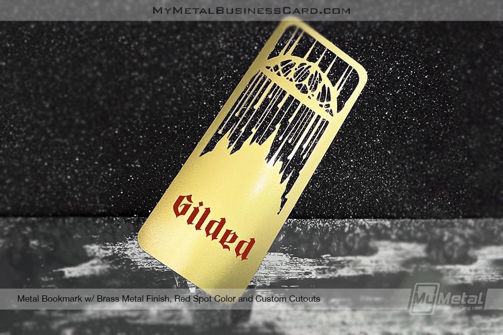 10 inspiring custom bookmarks for authors metal business cards my