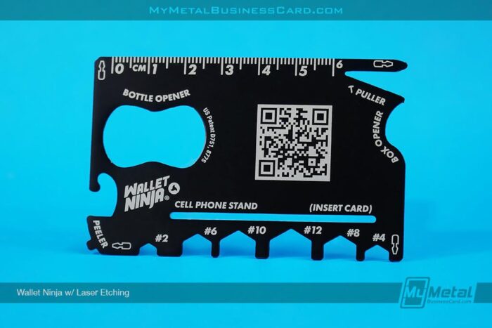 Wallet Ninja Business Card With Qr Code