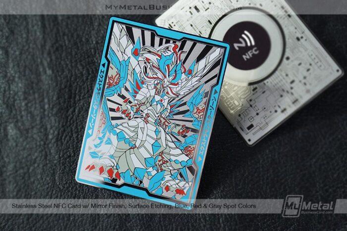 Stainless Steel NFC Trading Card