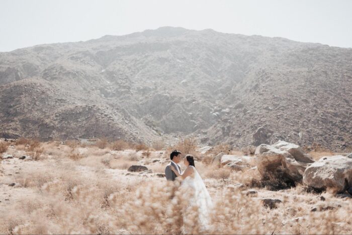 Bride And Groom Photography In The Desert