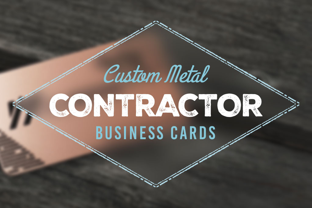 Contractor Business Cards - My Metal Business Card