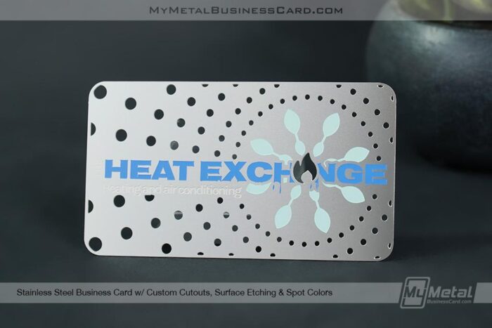 Stainless Steel Business Card
