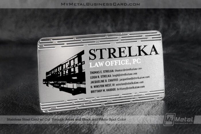 Metal Business Cards For Lawyers