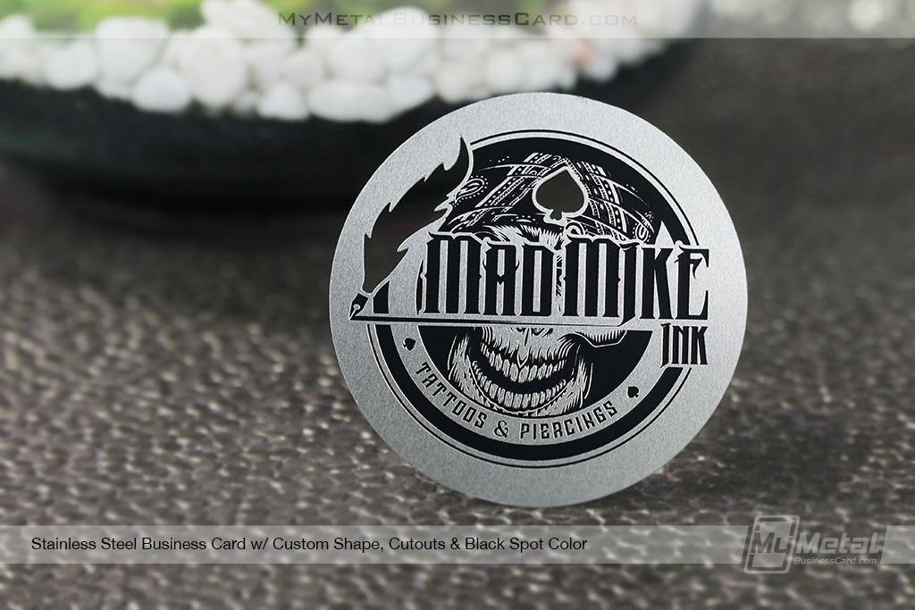 Top Tattoo Business Cards For Tattoo Artists Metal Business Cards My Metal Business Card