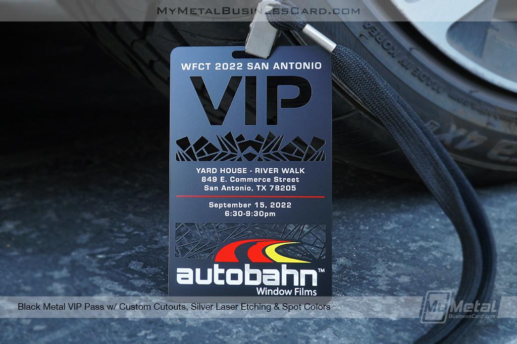 Metal VIP Passes - Metal Business Cards | My Metal Business Card ...