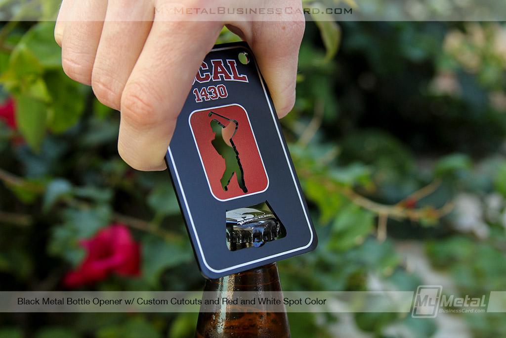 Metal Bottle Opener Cards