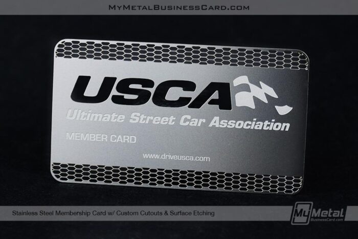 Stainless Steel Metal Membership Cards