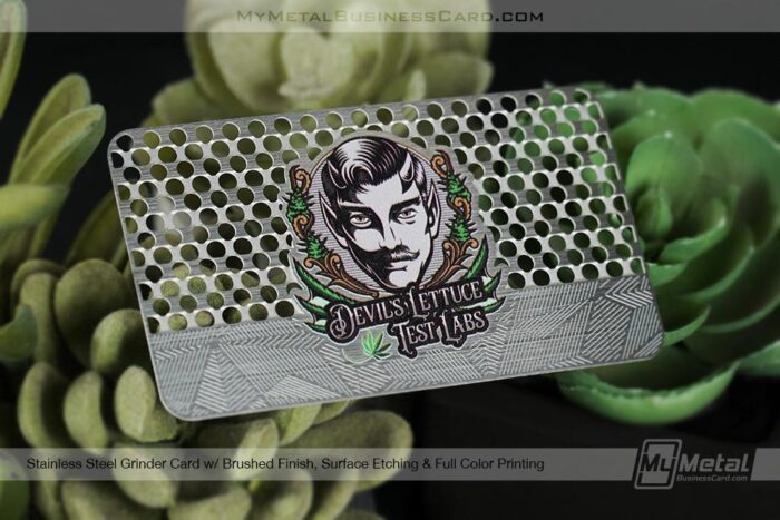 stainless steel grinder card