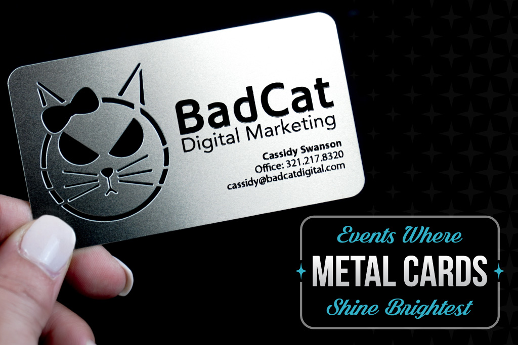 My Metal Business Card | Events Where Metal Cards Shine Brightest Blog Image
