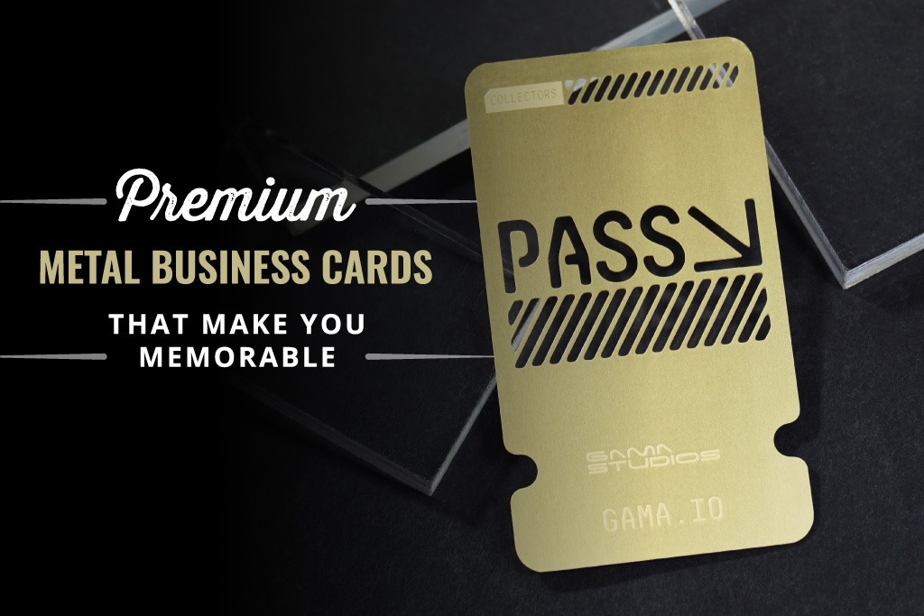 metal business card