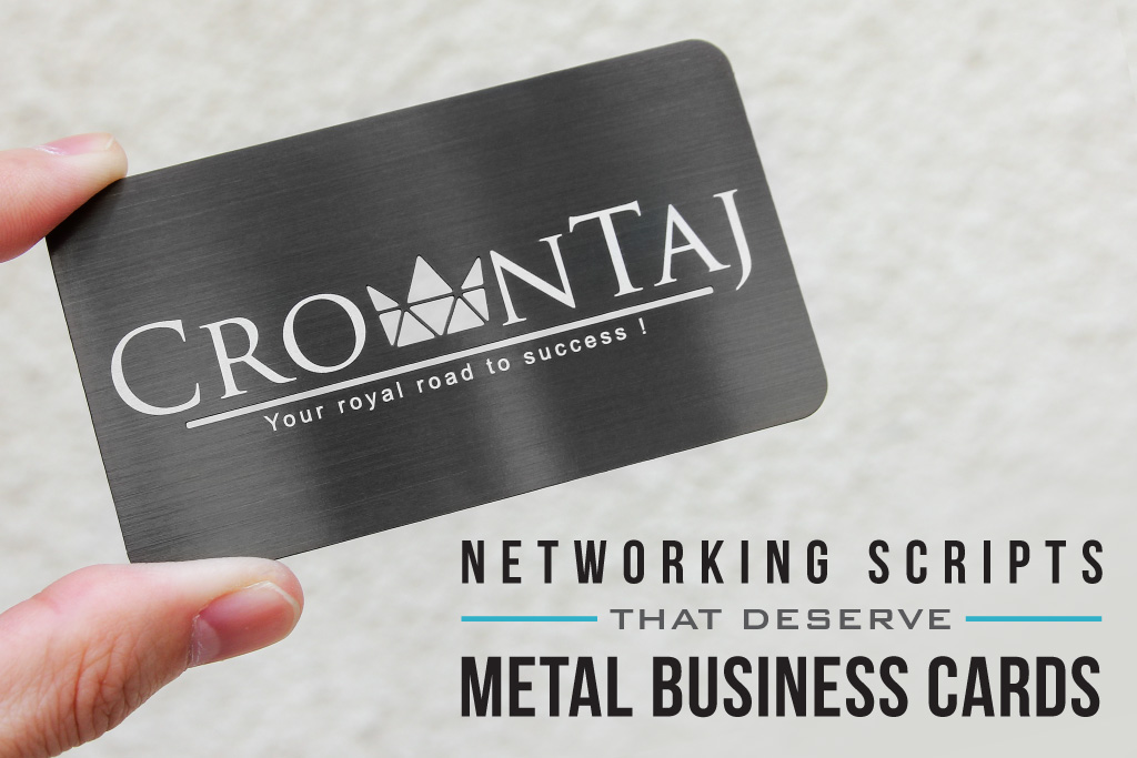 My Metal Business Card | Networking Scripts that Deserve Metal Business Card Image