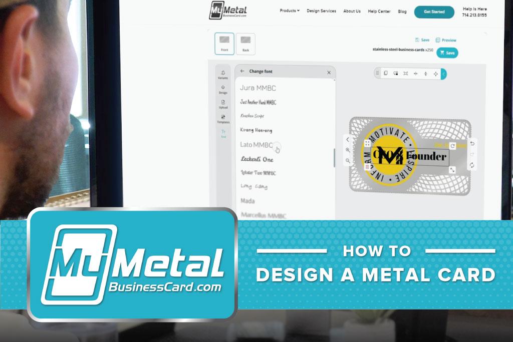 How to Design Your Custom Metal Business Cards