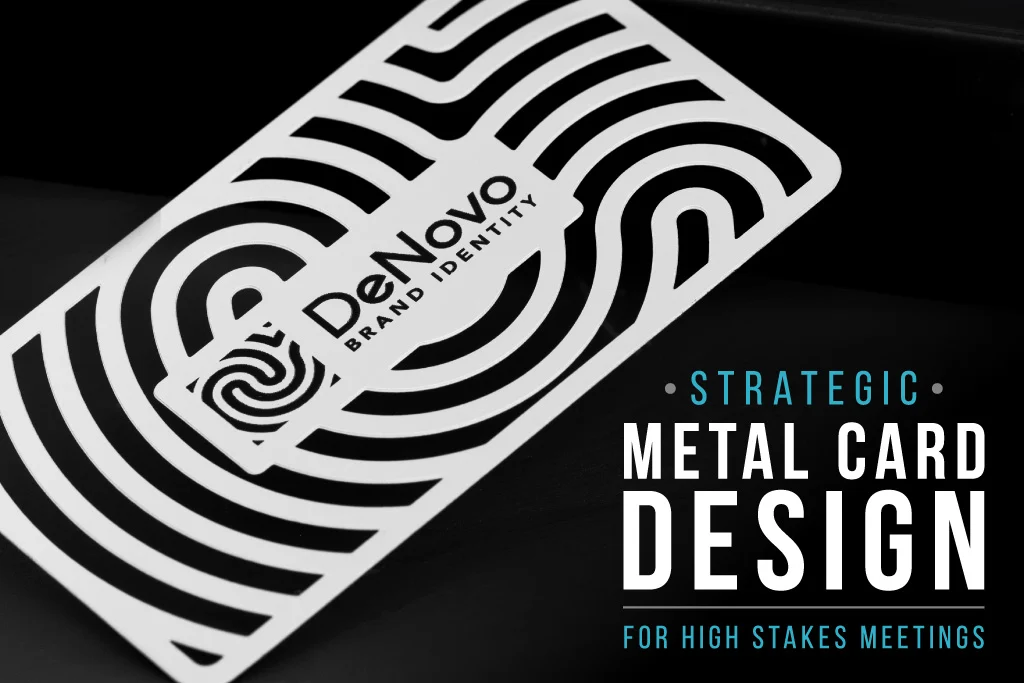 Strategic Metal Business Card Design for High-Stakes Meetings