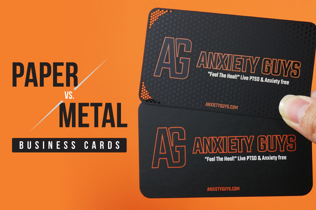 My Metal Business Card | Paper vs Metal Cards Blog Image