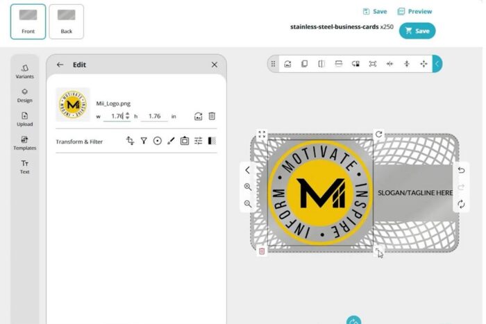 Step 8: Move, Resize, and Arrange Your Design Elements