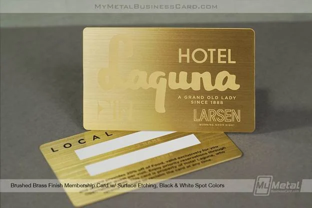 Top Metal Cards for Hotels | VIP, Loyalty, Membership & Business Cards 11 My Metal Business Card | image 6 1
