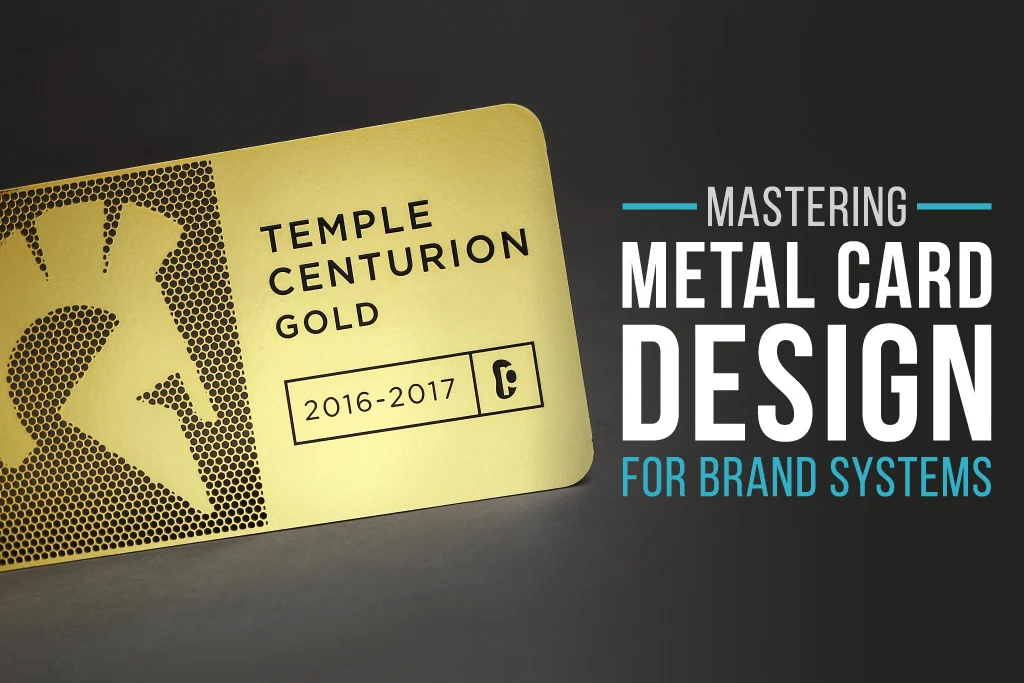 My Metal Business Card |&nbsp;Mastering Metal Business Car Design for Brand Systems