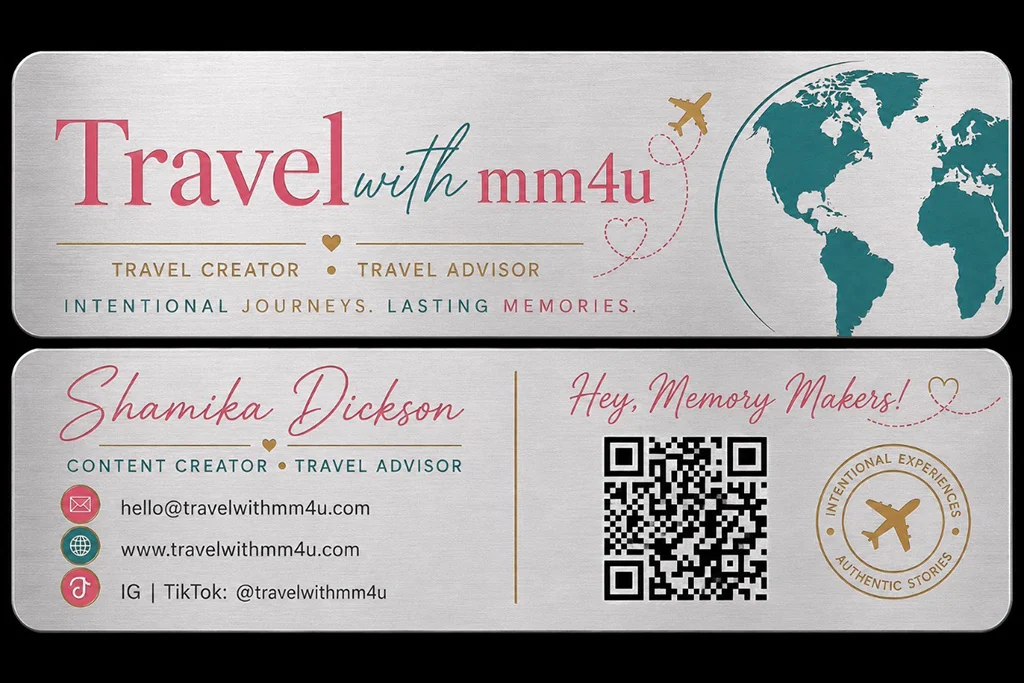 My Metal Business Card |&nbsp;Stainless Steel Quick Metal Card Natural Design Printing Travel mm4u AI