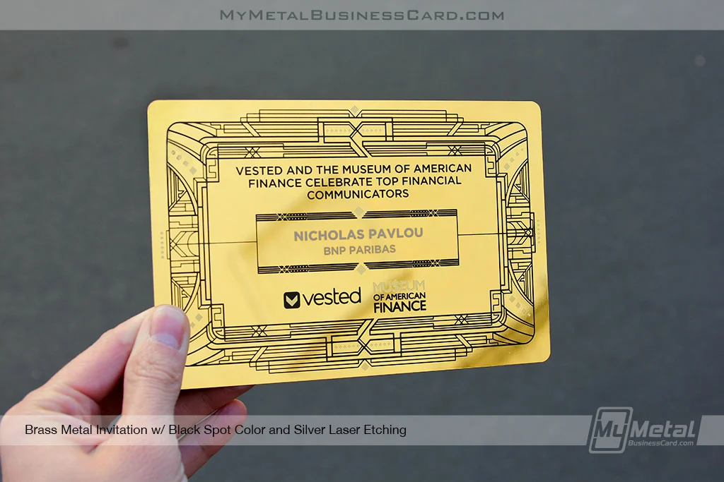 Custom Metal Invitations: Make This Year’s Holiday Message Worth Keeping 6 Custom metal invitations