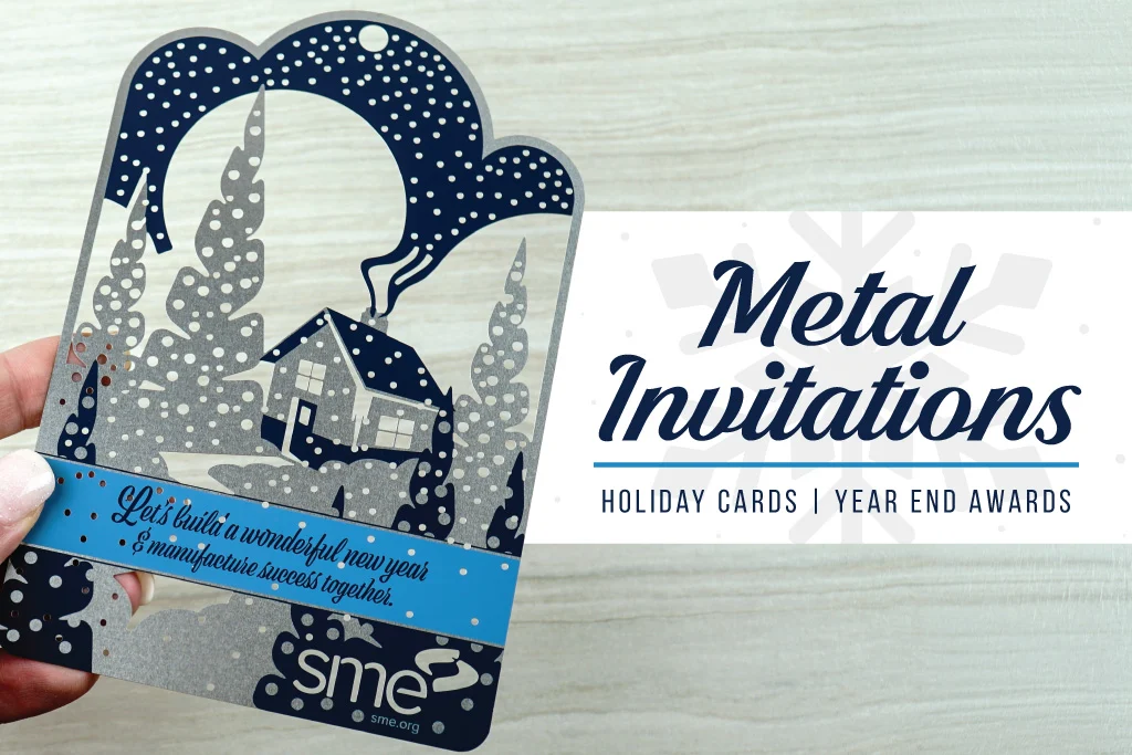 Custom Metal Invitations: Make This Year&rsquo;s Holiday Message Worth Keeping