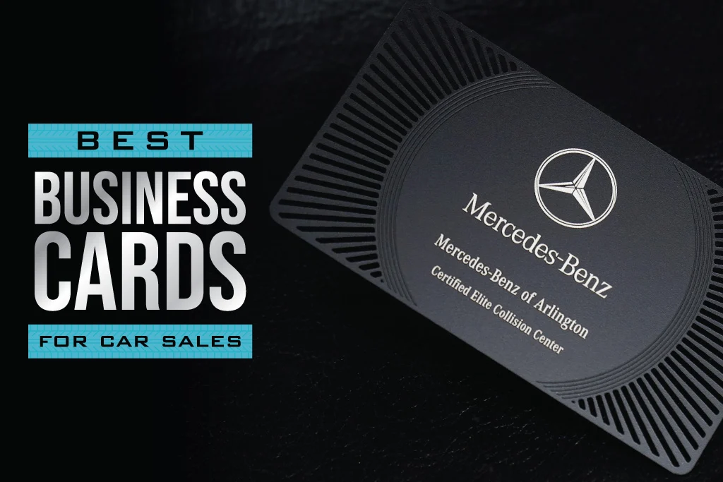 Business Cards for Car Sales: How to Stay Remembered After the Test Drive